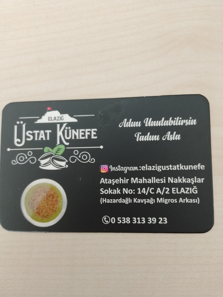 ÜSTAT KÜNEFE Logosu