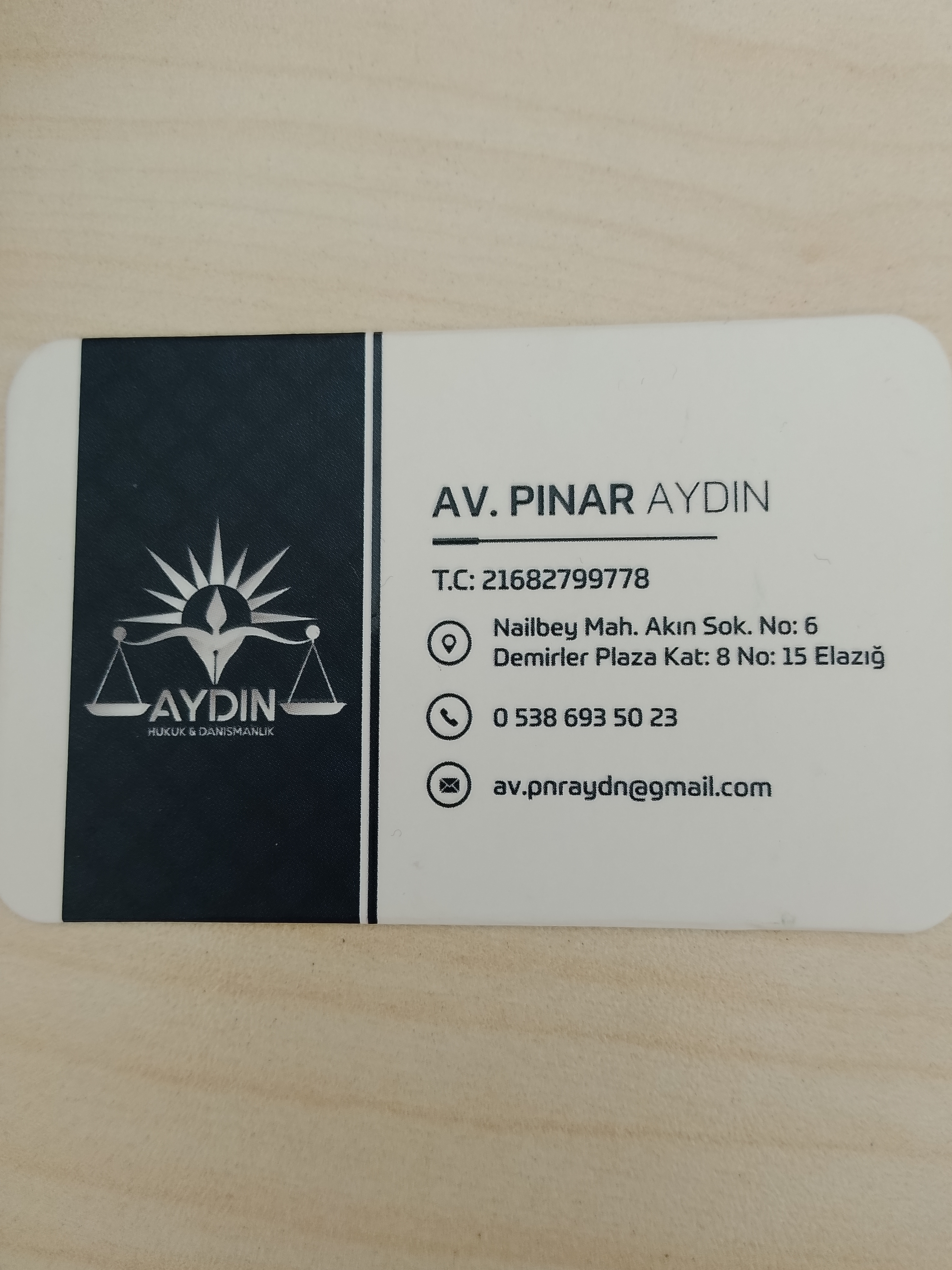 Av.Pınar Aydın Logosu