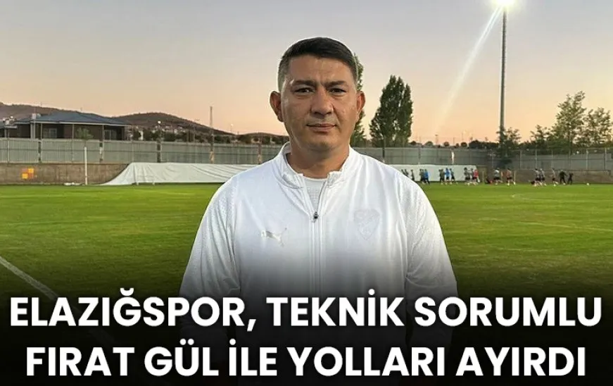 Manşet: Elazığspor, Teknik Sorumlu Fırat Gül İle Yolları Ayırdı