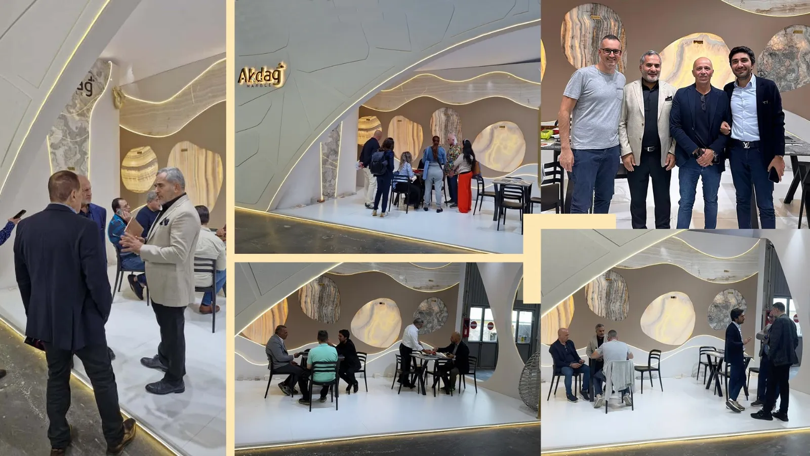 Manşet: Akdağ Mermer, Marmomac 2025’te doğal taş gücünü Verona’da sergiledi