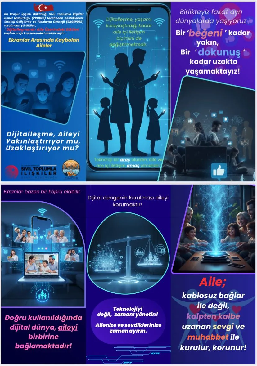 Manşet: EKRANLAR ARASINDA KAYBOLAN AİLELER