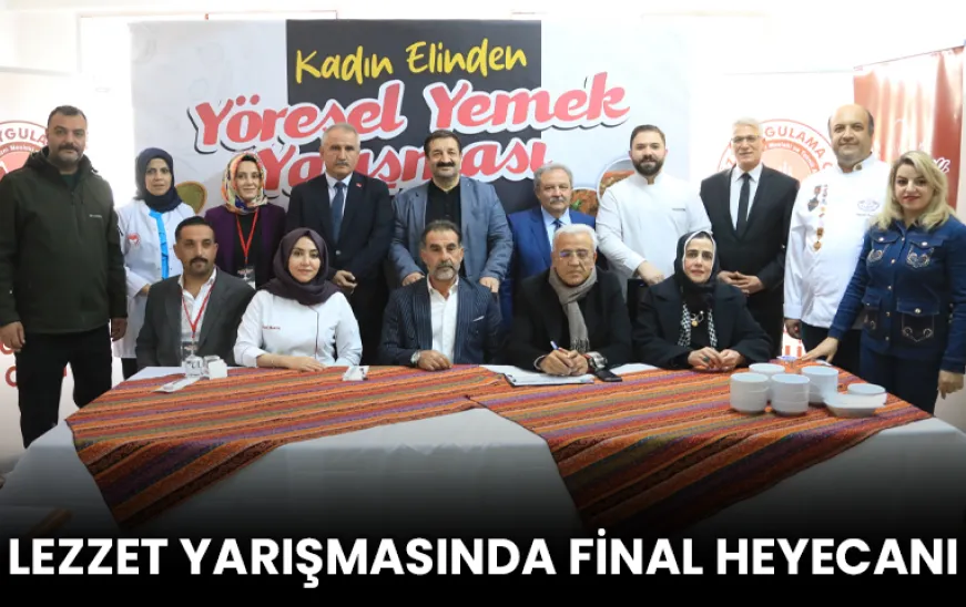 Manşet: LEZZET YARIŞMASINDA FİNAL HEYECANI