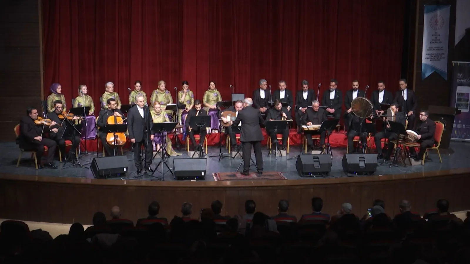 ELAZIĞ DEVLET KLASİK TÜRK MÜZİĞİ VE KÜRSÜBAŞI TOPLULUĞU MÜDÜRLÜĞÜ TARAFINDAN TASAVVUF MUSİKİ KONSERİ