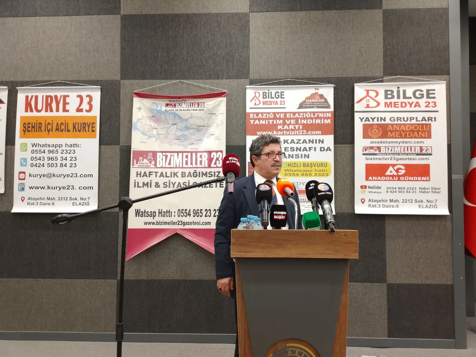 Haber: BİZİMELLER23 GAZETESİ 1.YILINDA  ÖDÜL GÉCESİ DÜZENLENDİ