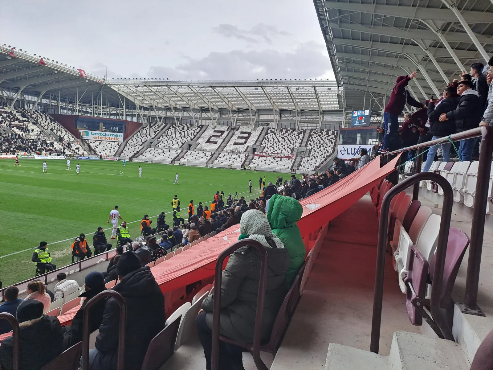 Haber: ELAZIĞSPOR DOLU DİZGİN 2-0 GALİP GELDİLER