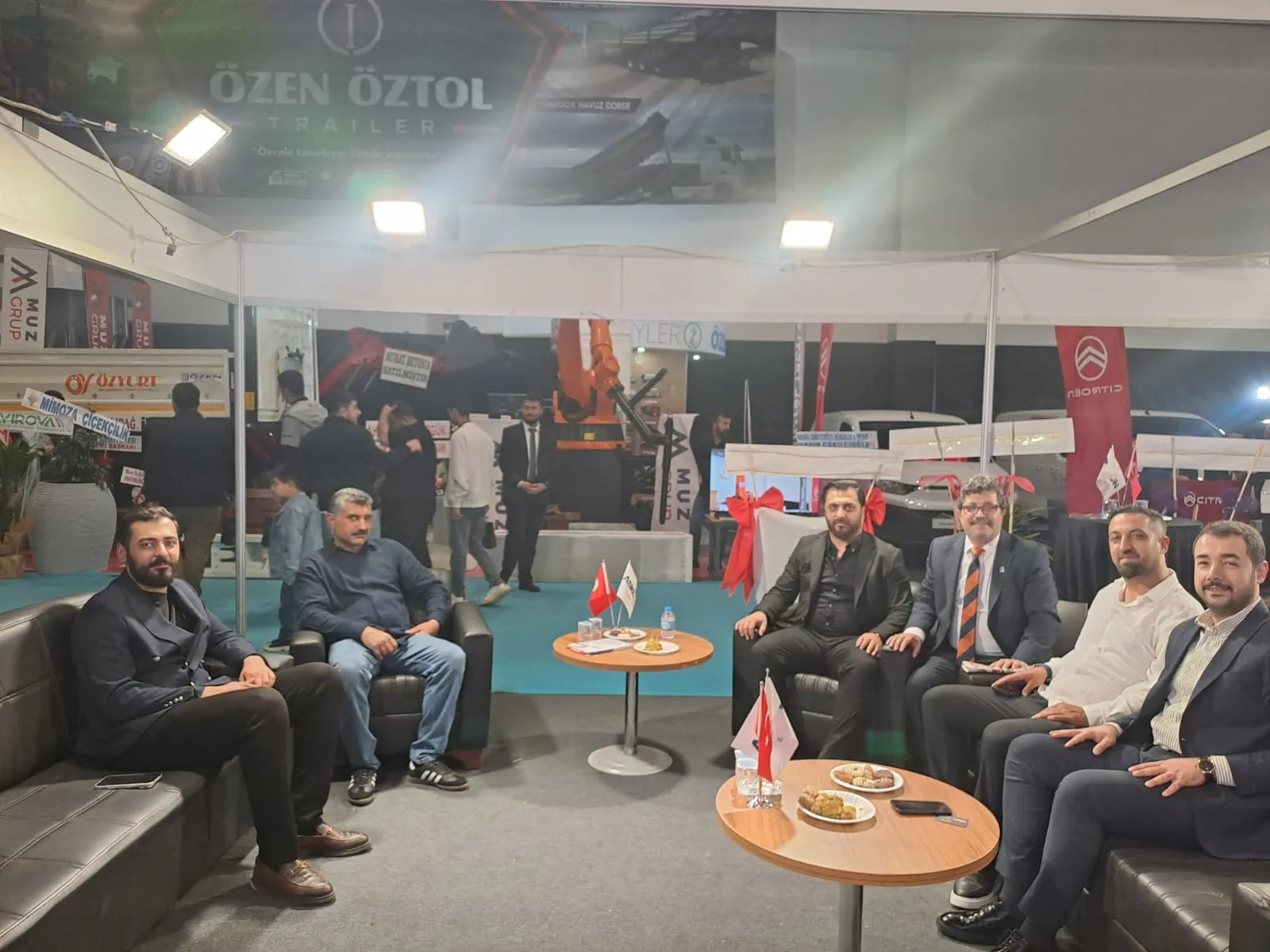 BİLGE MEDYA23 İNŞAAT FUARINDA NABIZ TUTUYOR..