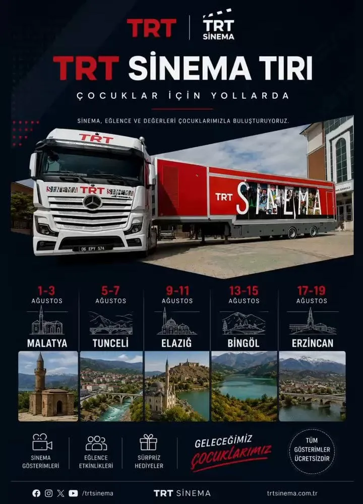 TRT SANAT TIR KAMYONU ELAZIĞ'A GELİYOR