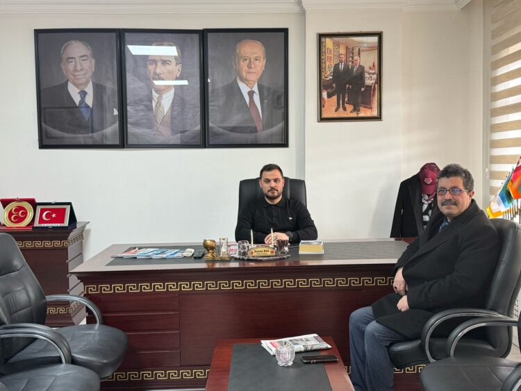 Gazetemiz İmtiyaz Sahibi Hasan Bilge, MHP Elazığ İl Başkanı Yunus Bal’ı Ziyaret Etti