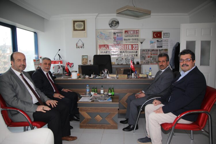 Ak Parti Elazığ İl Başkanı Şerafettin Yıldırım’dan Gazetemize Ziyaret