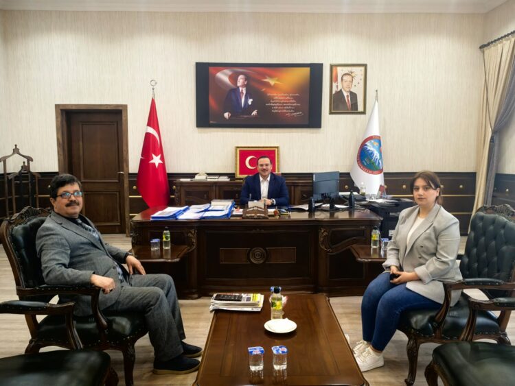 Gazetemizden Sivrice Kaymakamı Efe Can Şahin’e Ziyaret