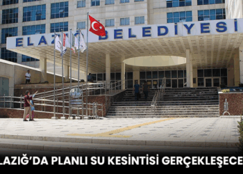 Elazığ’da Planlı Su Kesintisi Gerçekleşecek